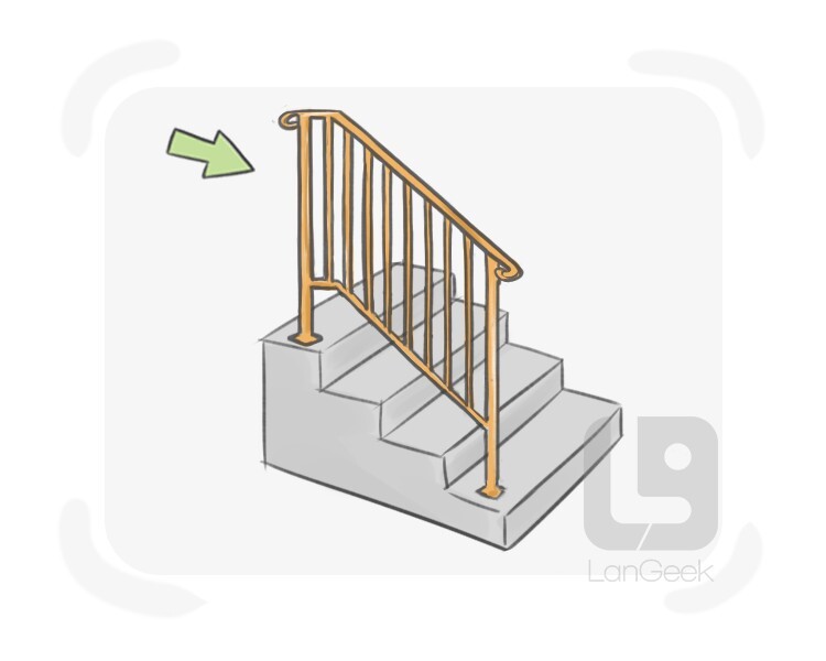 handrail definition and meaning