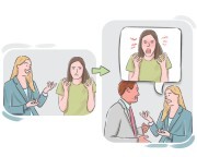 to [blow] {sth} (far|way|up|all|) out of proportion