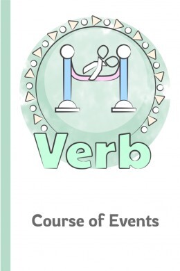 Categorized English Verbs Denoting Course of Events