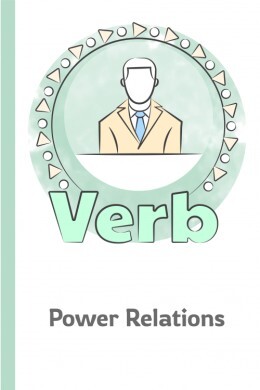 Categorized English Verbs Denoting Power Relations