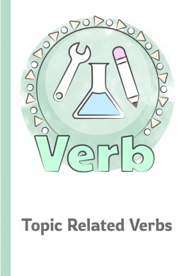 Categorized English Topic-related Verbs