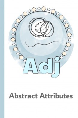 Categorized English Adjectives Describing Abstract Attributes