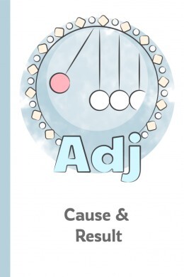 Categorized English Adjectives of Cause and Result