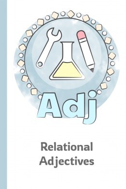 Categorized English Relational Adjectives