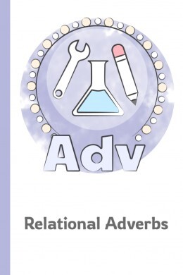 Categorized Relational Adverbs