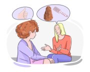 to [take] {sth} with a grain of salt