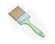 flat brush