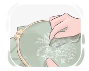 to embroider