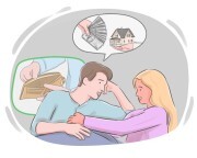 to [promise] {sb} the (moon|earth|world)