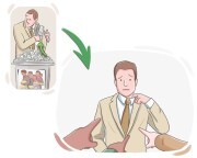 to [catch] {sb} with {one's} pants down