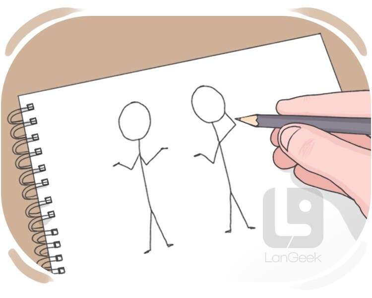 Definition & Meaning of "Matchstick man" LanGeek