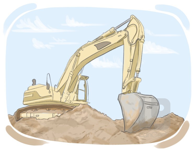 power shovel definition and meaning