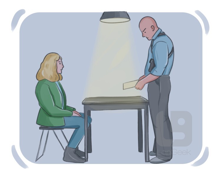 interrogation definition and meaning