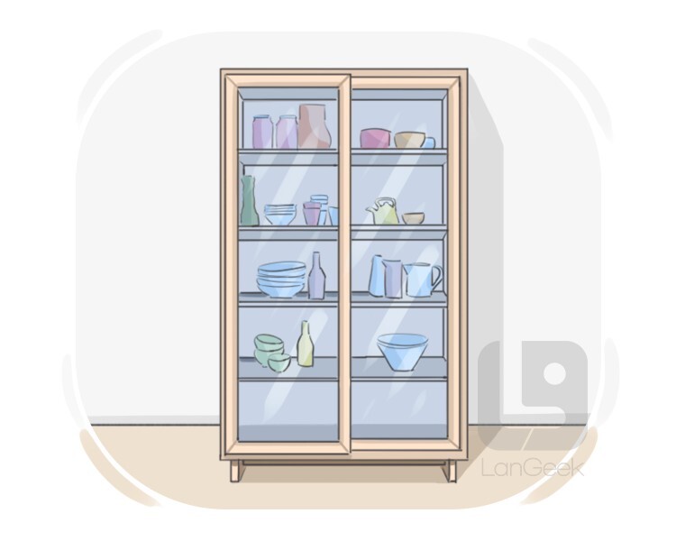 china cabinet definition and meaning
