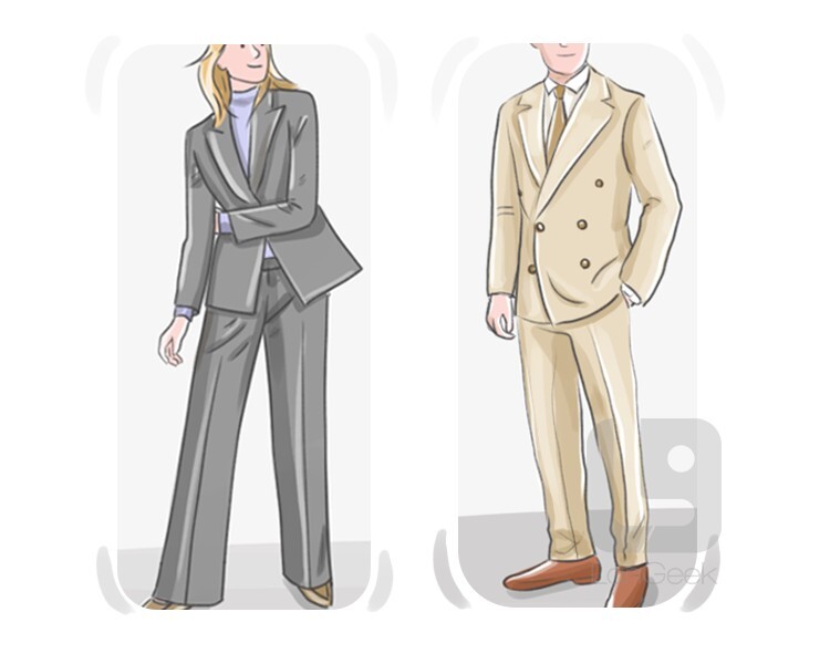 business suit definition and meaning
