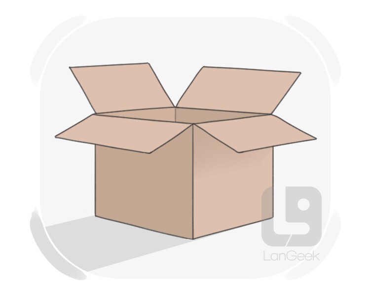 box definition and meaning