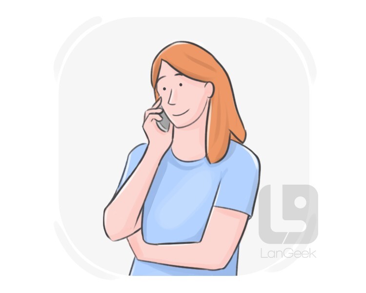 to [make] a (phone) call definition and meaning