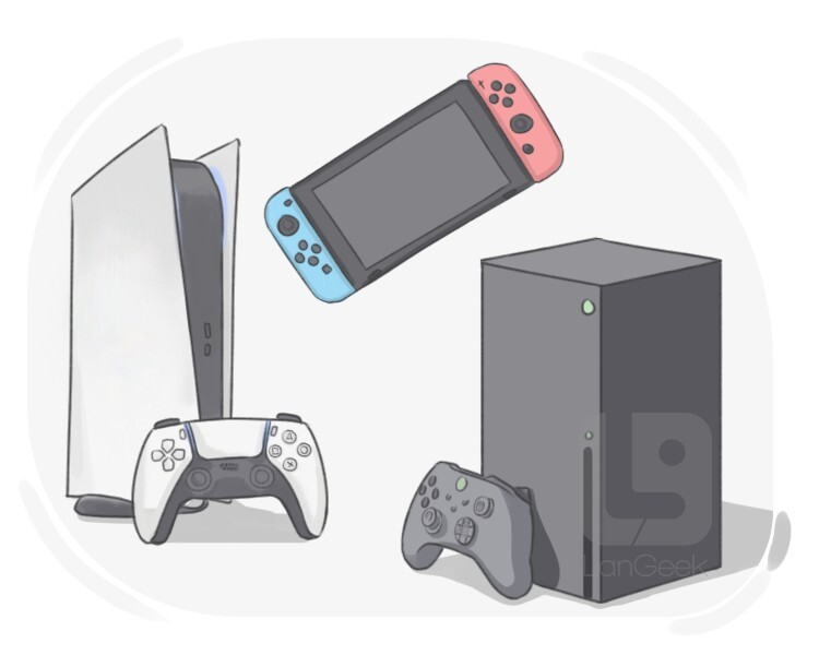 gaming console definition and meaning