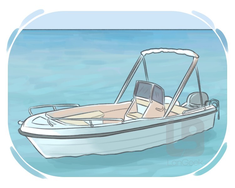 speedboat definition and meaning