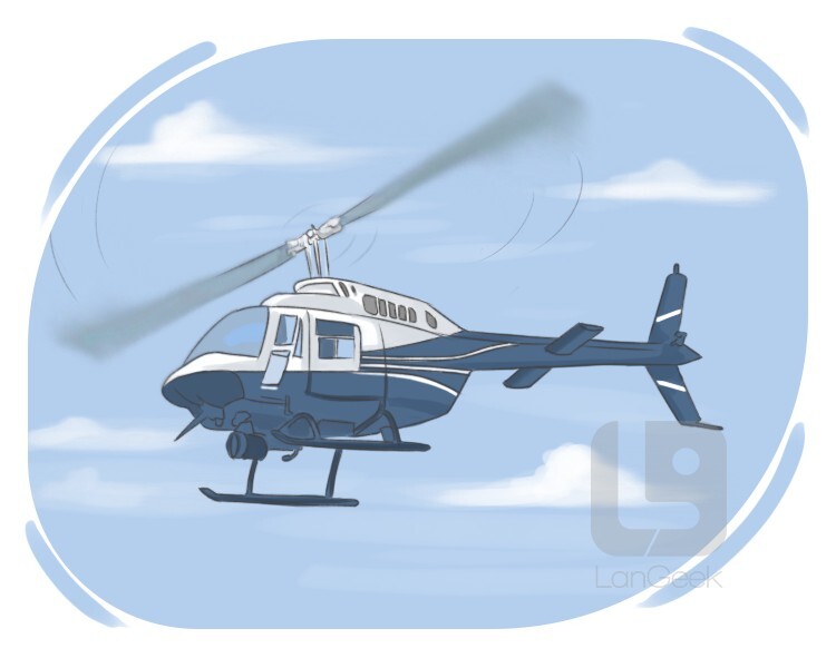 helicopter definition and meaning