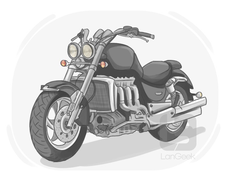 Definition & Meaning of "Motorcycle" LanGeek