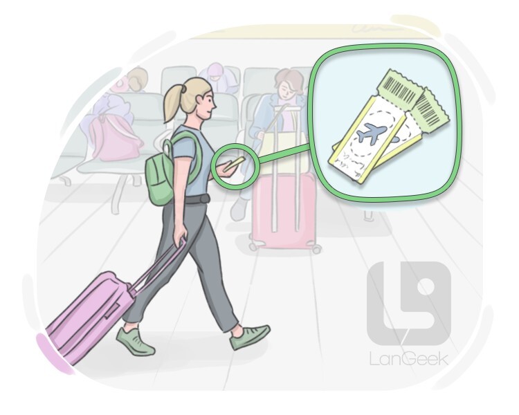 boarding pass definition and meaning