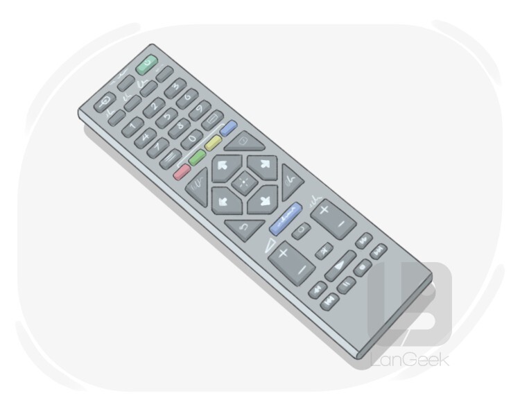 remote control definition and meaning