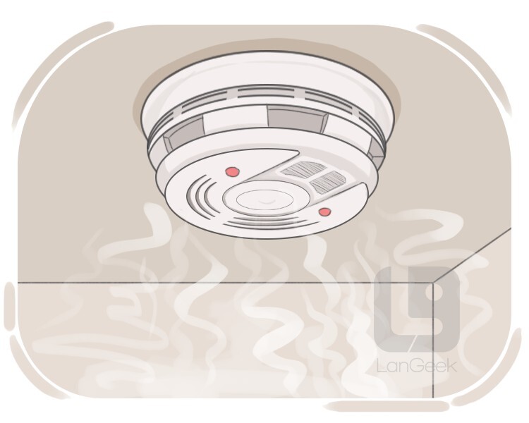 Definition & Meaning of "Smoke detector" LanGeek