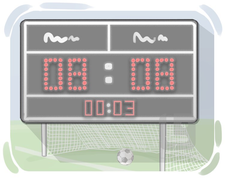 scoreboard definition and meaning
