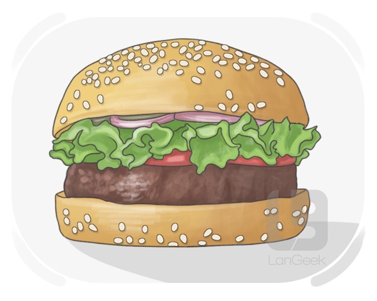 beefburger definition and meaning