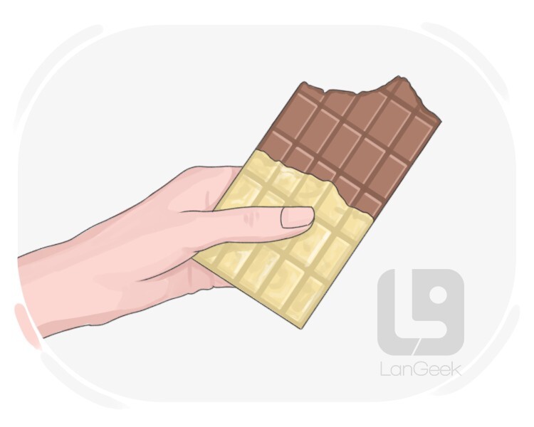 Definition & Meaning of "Chocolate bar" LanGeek