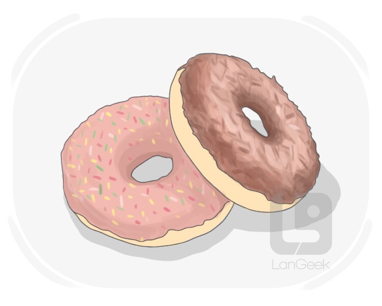 donut definition and meaning