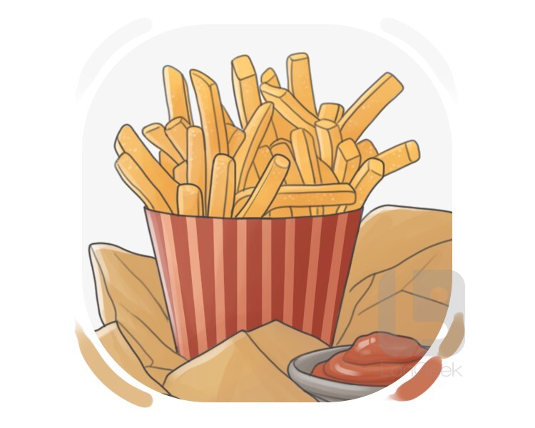 French fries definition and meaning