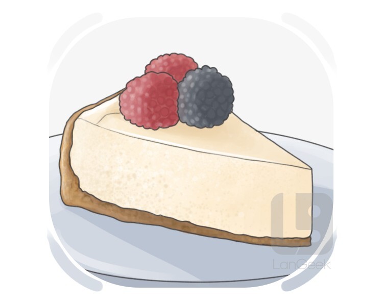 cheesecake definition and meaning