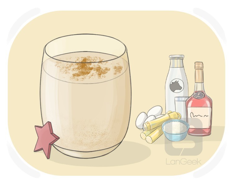 eggnog definition and meaning