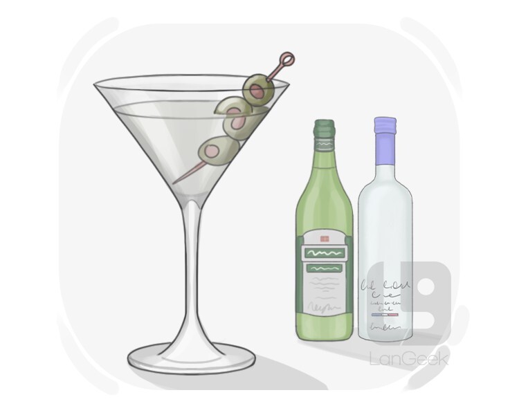 vodka martini definition and meaning
