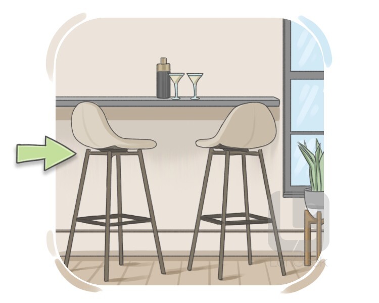 bar stool definition and meaning