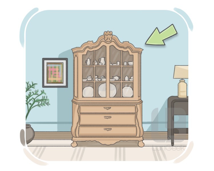 china cabinet definition and meaning