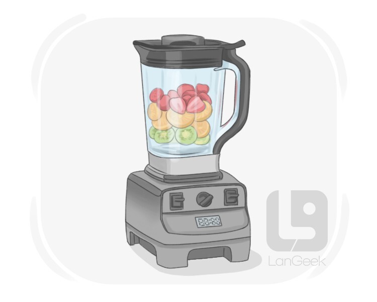 Definition & Meaning of "Blender" Picture Dictionary