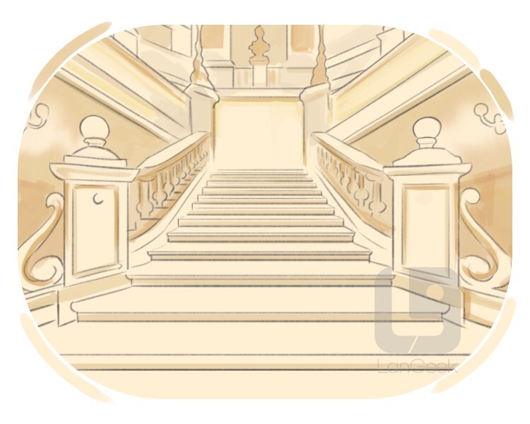 staircase definition and meaning