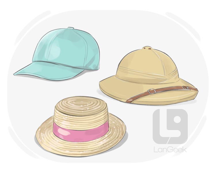 Definition Meaning of Hat Picture Dictionary