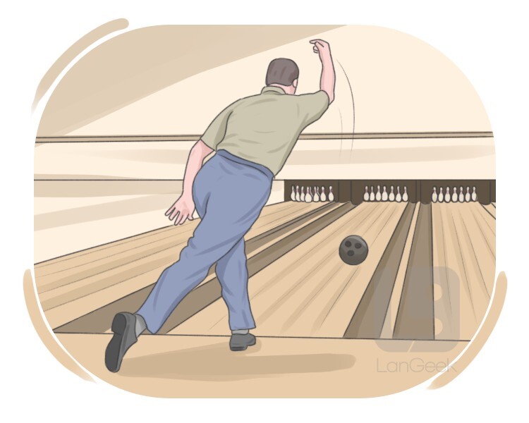 to bowl definition and meaning