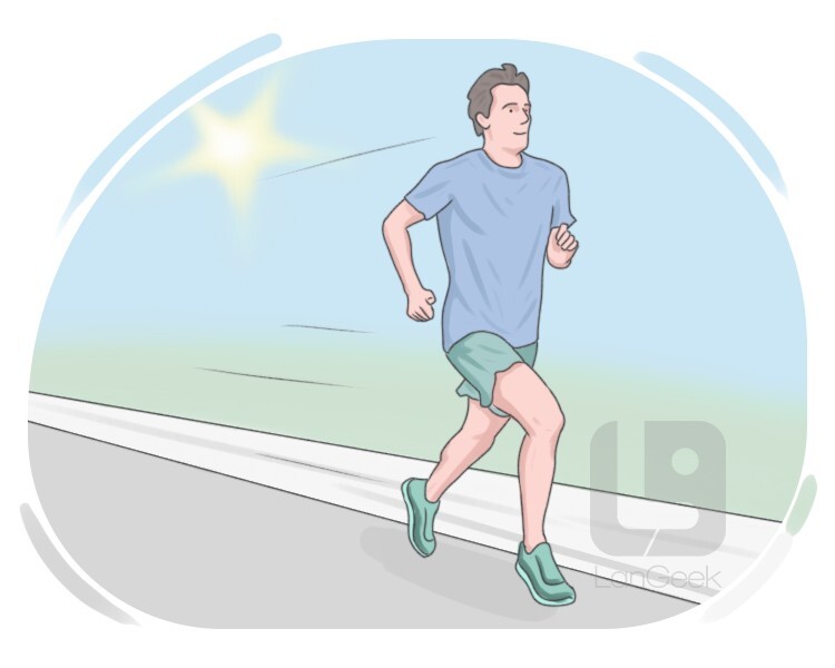 jogging definition and meaning