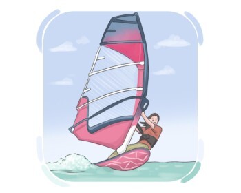 windsurfing
