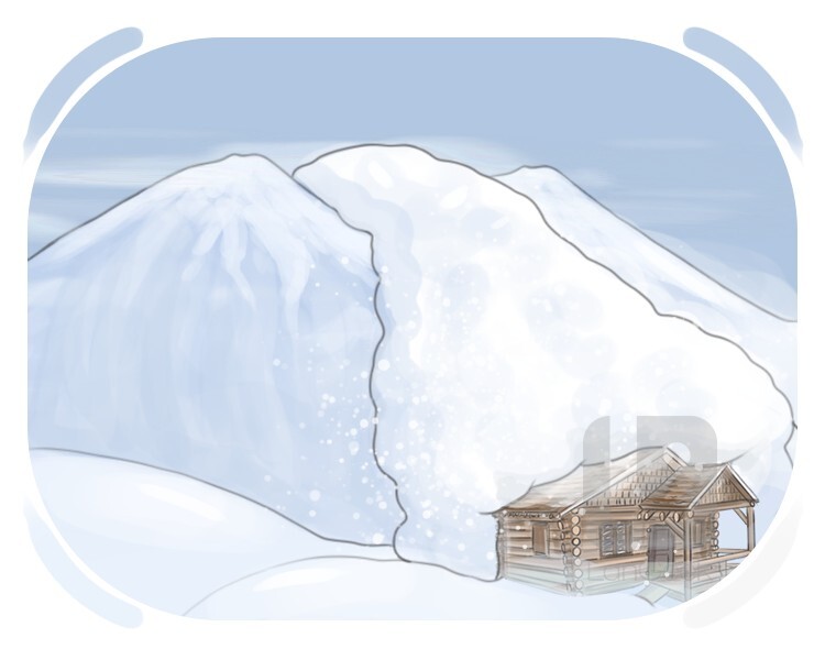 avalanche definition and meaning