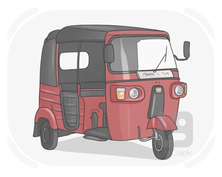 autorickshaw definition and meaning