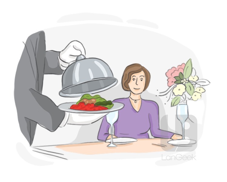 Definition & Meaning of "Wait tables" LanGeek