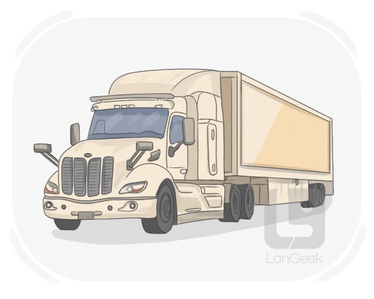 articulated lorry definition and meaning