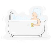 bubble bath