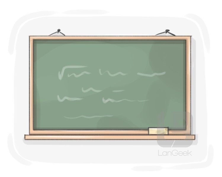 blackboard definition and meaning